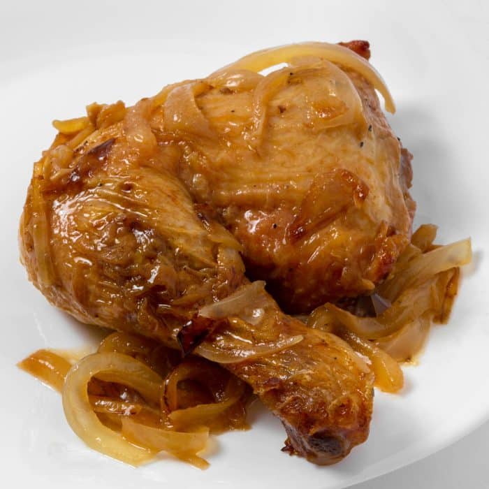 Traseros de pollo al horno